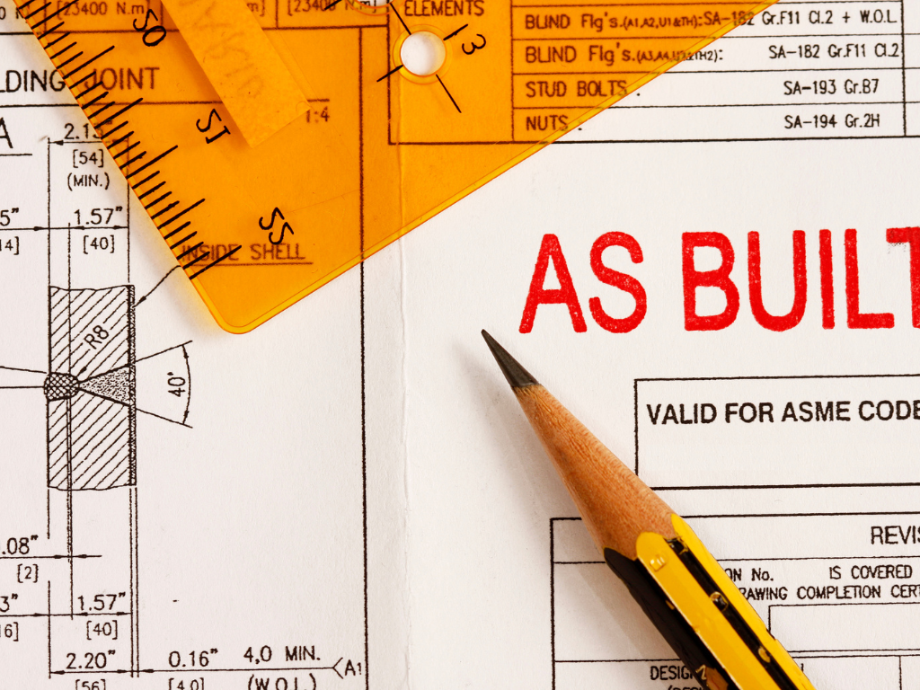 Levantamento de alterações do imóvel e realização de as built